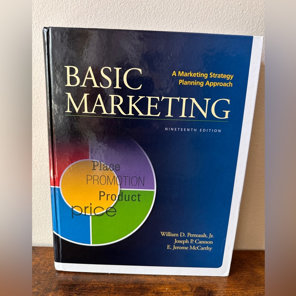 Basic Marketing (19th‎ Edition) - Perreault, Cannon, McCarthy - Hardcover